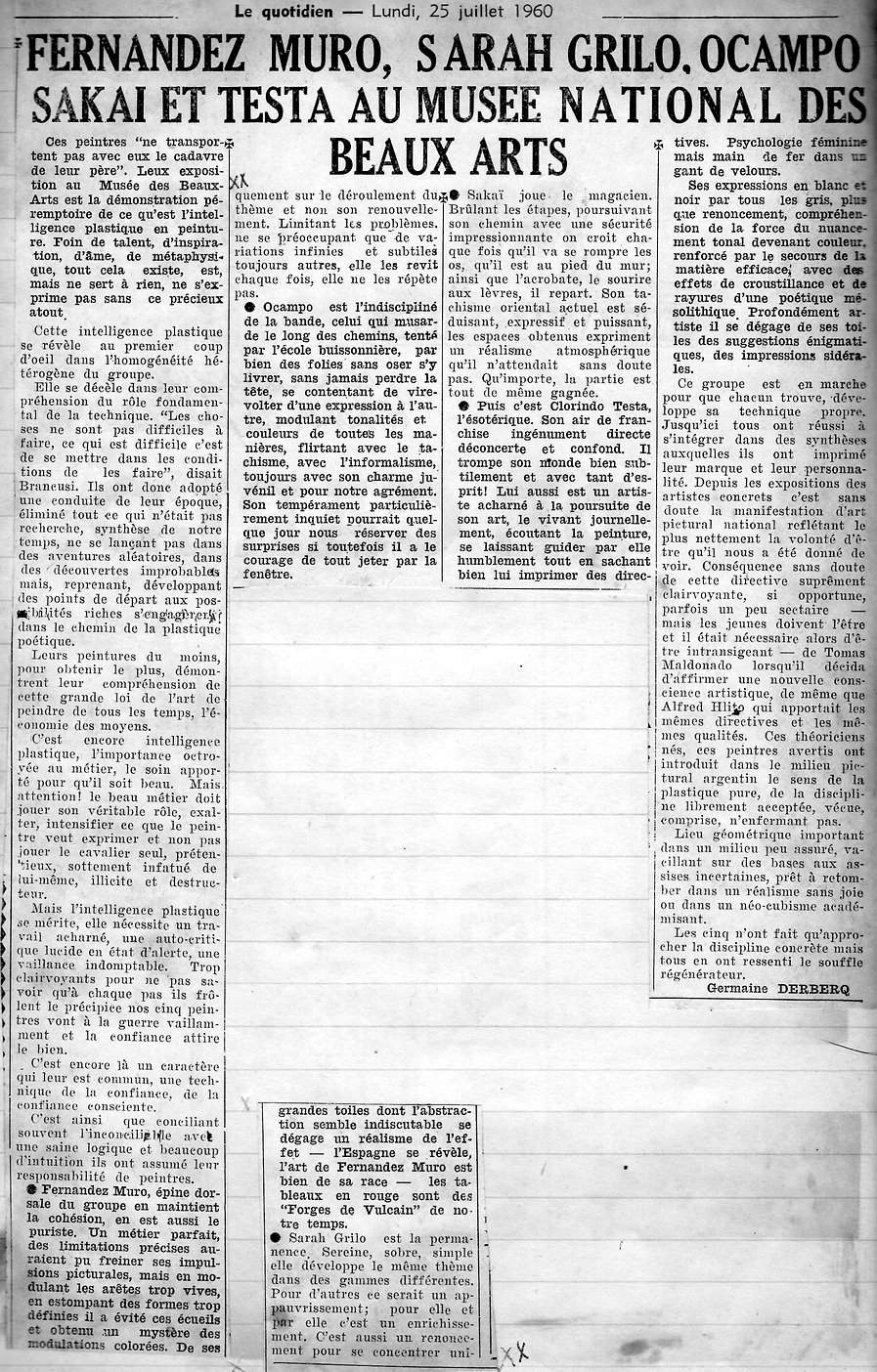 Le Quotidien - Fernandez Muro et autres