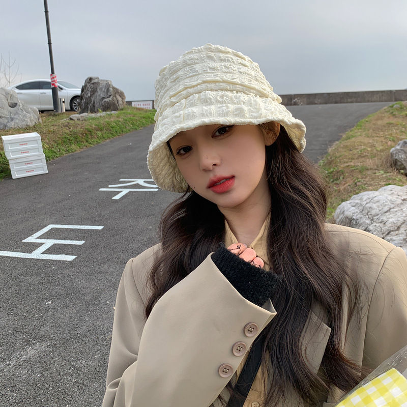 サムネイル： 小顔効果 レディース 春 夏 uv 折りたたみ  つば広 UVカット帽子 ハット日焼け防止　 たためる