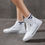 サムネイル： スニーカーレディース靴 デッキシューズ ウォーキング スポーツシューズ カジュアルシューズ