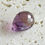サムネイル： 多面カット アメジスト　アクセサリーパーツ