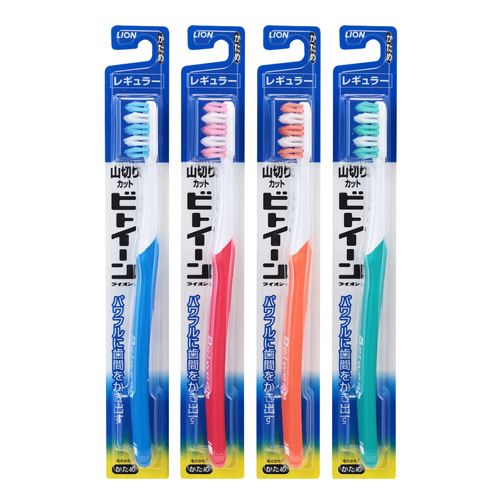 ビトイーン　ライオン　ハブラシ　レギュラー　かため 【 ライオン 】 【 歯ブラシ 】