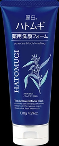 麗白 ハトムギ 薬用洗顔フォーム 【 熊野油脂 】 【 洗顔・クレンジング 】