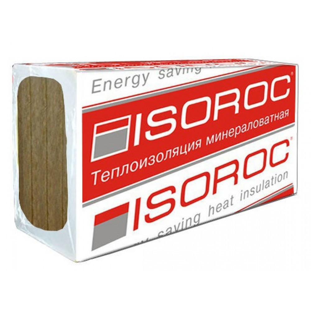 Утеплитель Изорок Ультралайт Isoroc л-35 1200х600х50мм 5,76м2