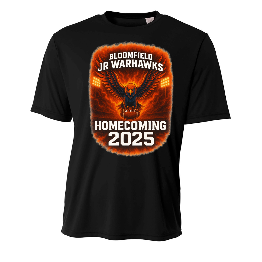2025 Homecoming  T-Shirt (Blk/Organge)
