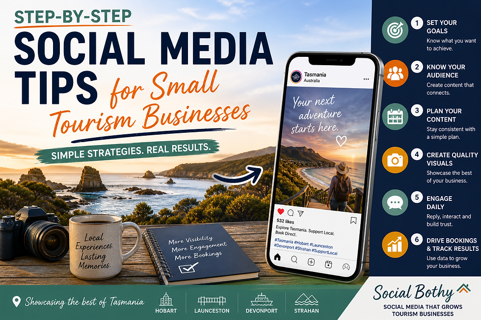 Social Media Tips for Small Tourism Businesses