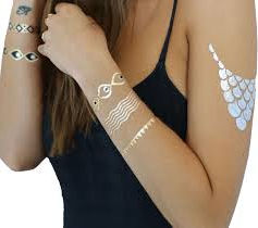 Metallic Tattoo mystical parties atlanta