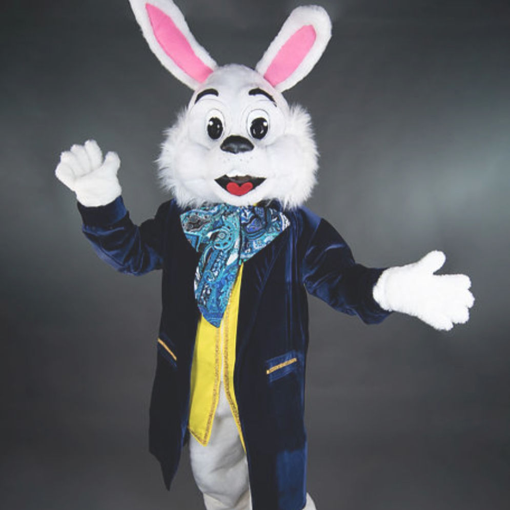 Easter Bunny -Blue Jacket