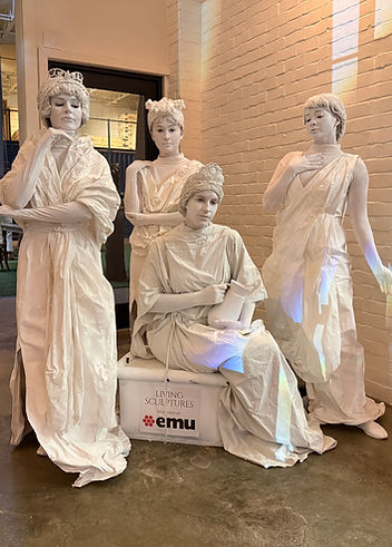 Living Statues for events by Mystical Parties