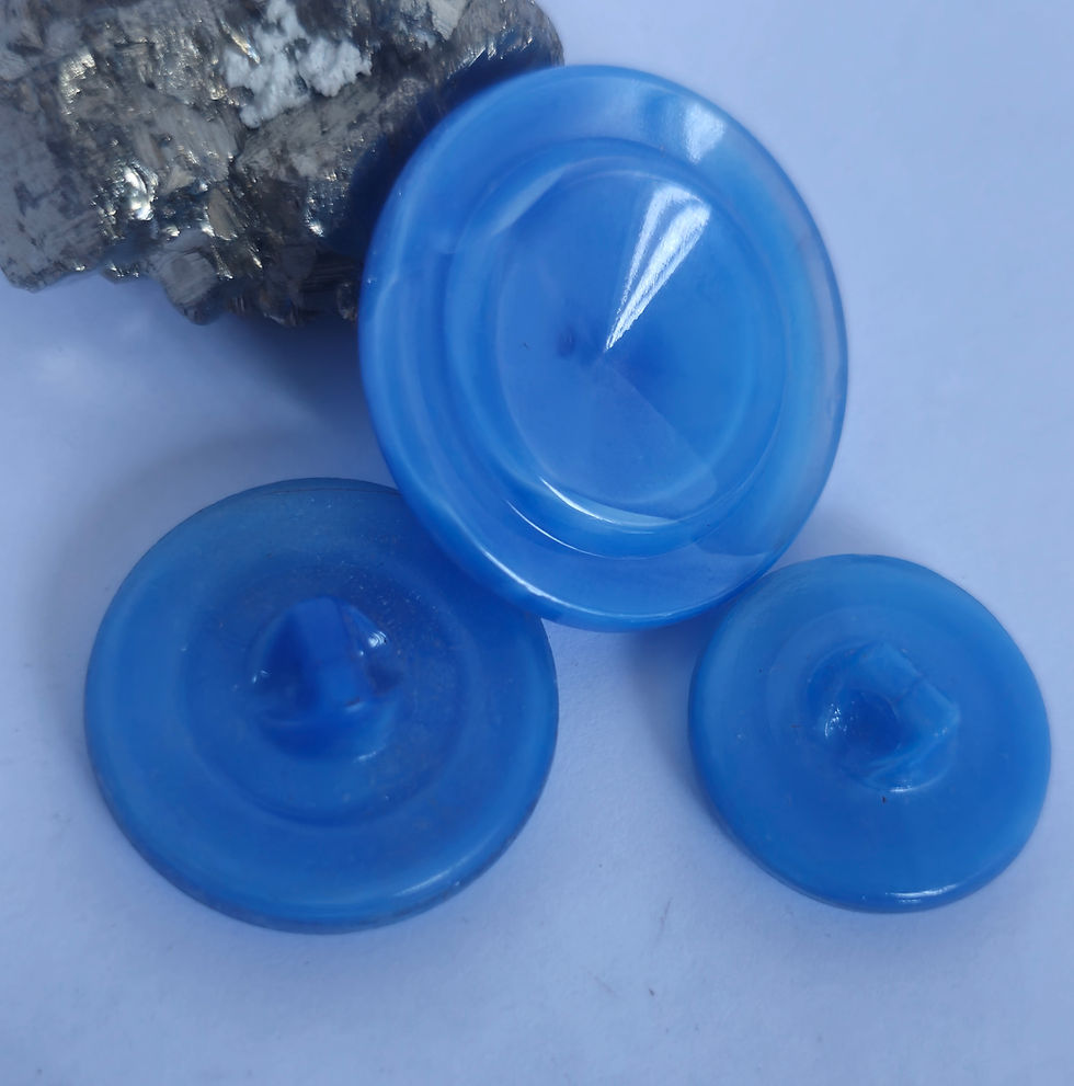 Miniatura: Botão Lente Encantada Azul