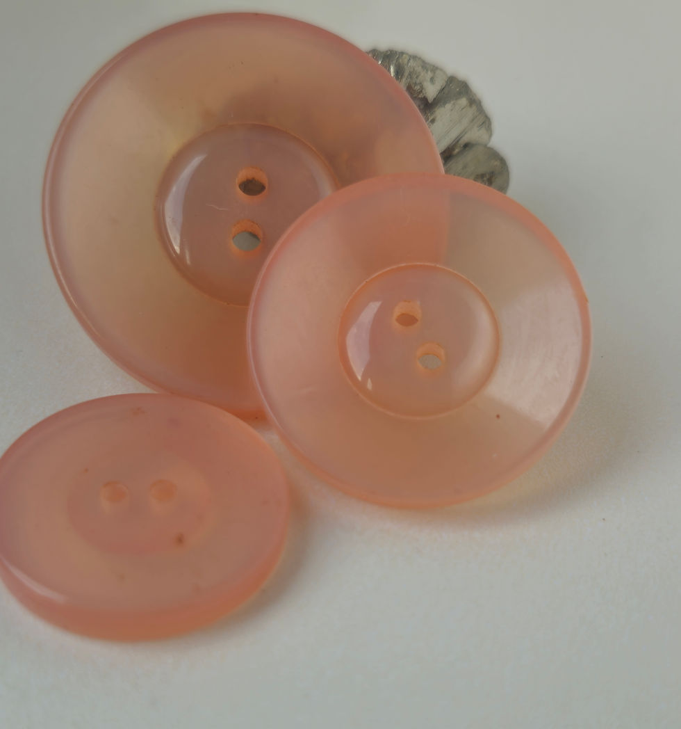 Miniatura: Botão Luna Rosa Ref: 901027