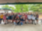 Team Members at Kings Island for a celebration day