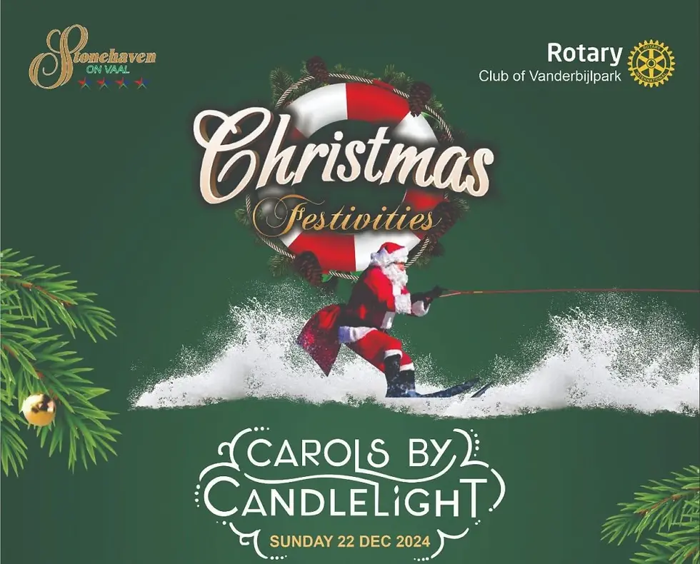 Rotary Vanderbijlpark presents Carol By Candlelight & Christmas Market