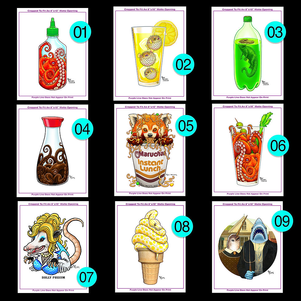 Thumbnail: Signed Art Prints (You Select)