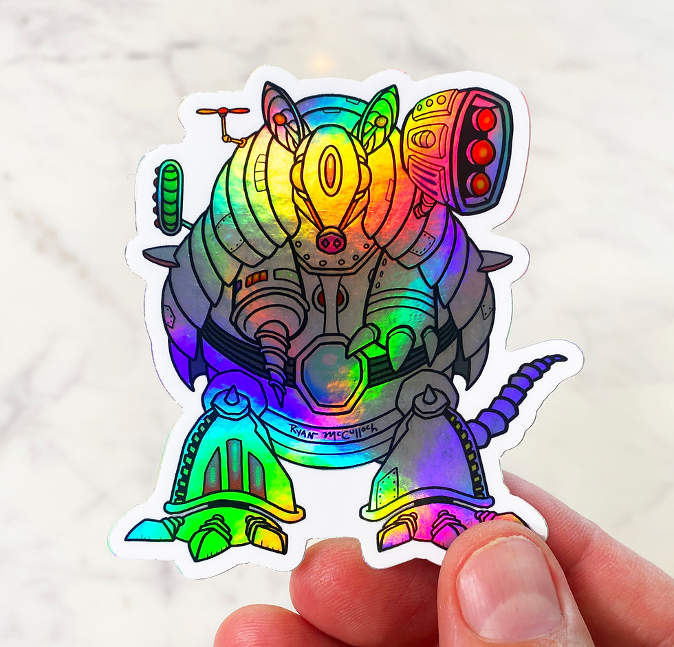 Thumbnail: Mecha-Dillo (5 count)