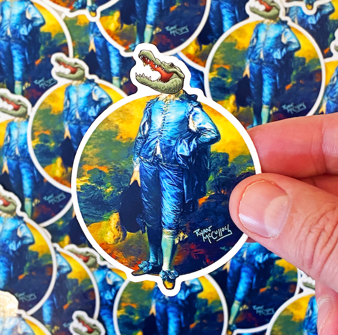 Blue Boy Alligator (5 Count)