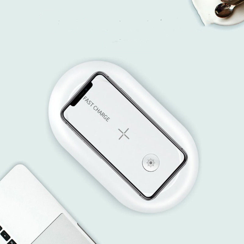 Thumbnail: UV Phone Sanitizer Box with Wireless Charger and Multi-Function
