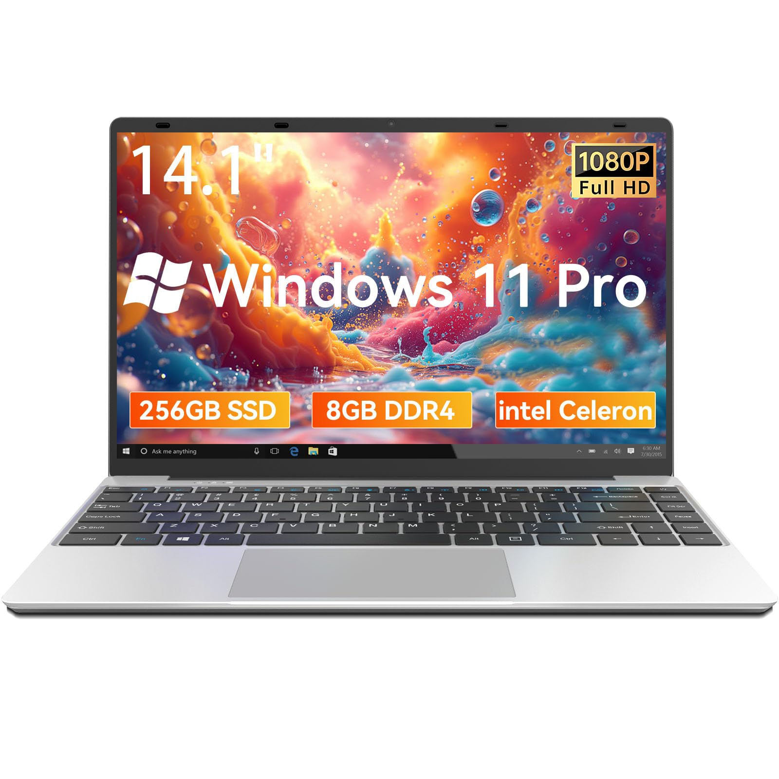 ANTEMPER 14.1 Inch Laptop Windows 11 Laptop Computer Intel Celeron N4020C(up to
