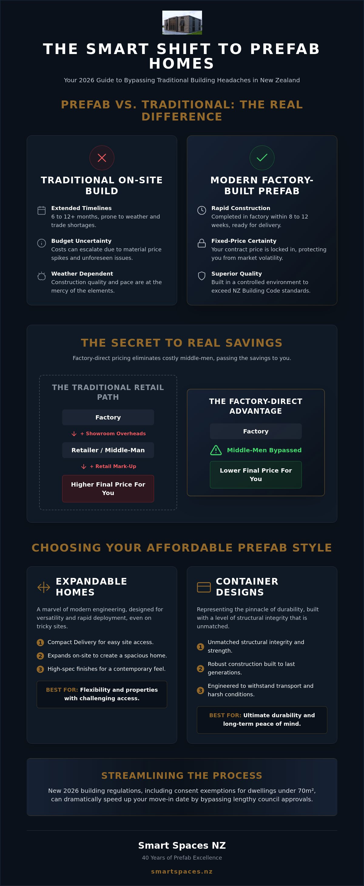 Affordable prefab homes NZ