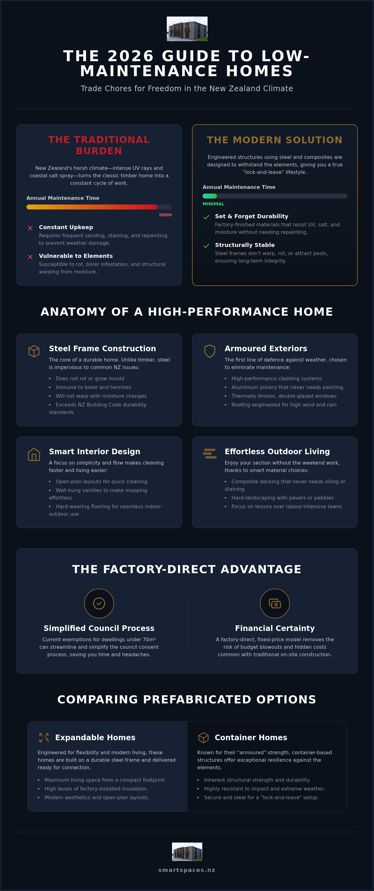 Low maintenance homes nz