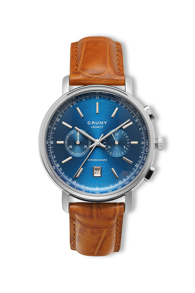 CAUNY Legacy Chronograph Blue