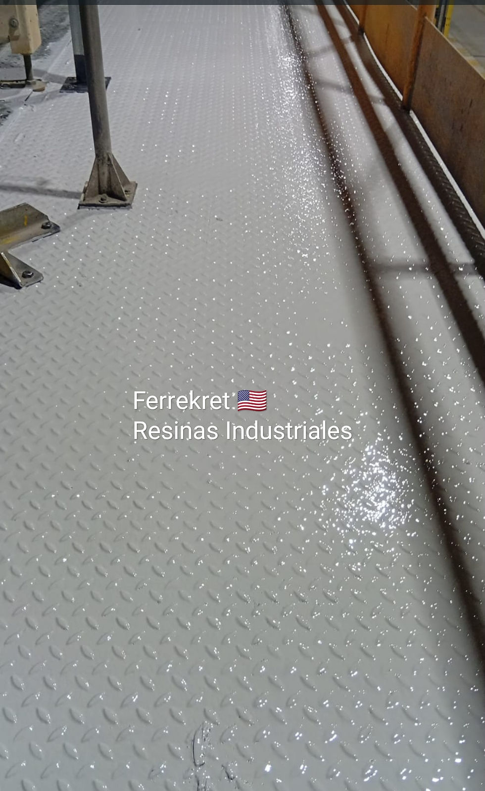 Miniatura: Pisos de pavimento continuo caucho cementicio metal Ecuador Panama binder precio