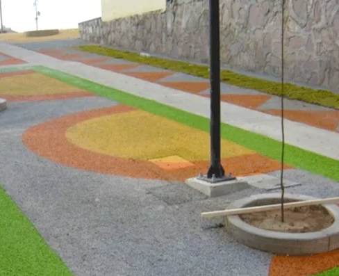 Hormigón permeable concreto patios sin agua | Ferrekret