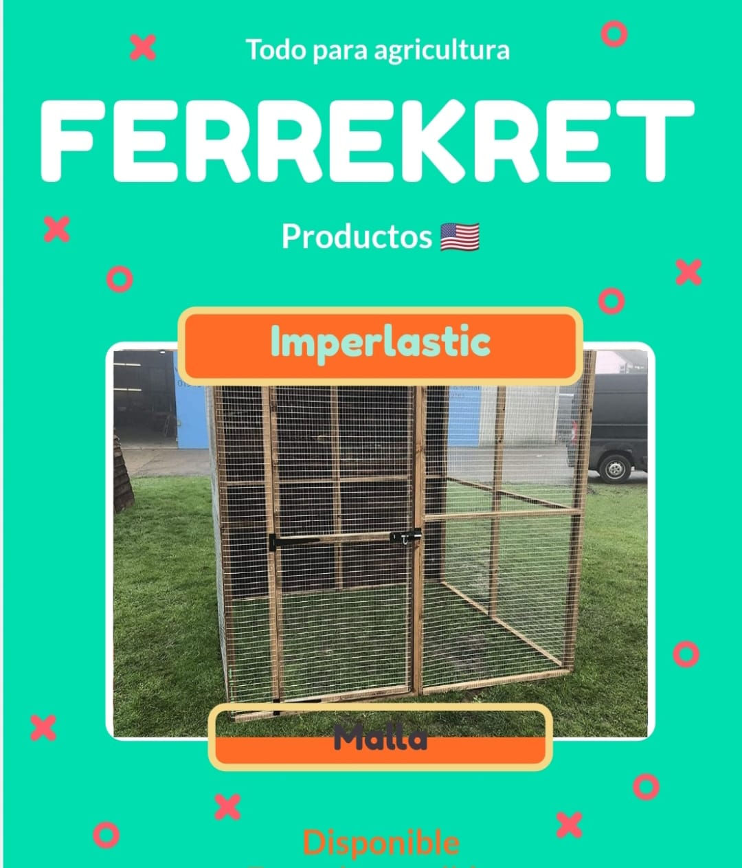 Malla hexagonal 1.5 metros de alto hueco de 5/8 en metal y plástico gallinero 