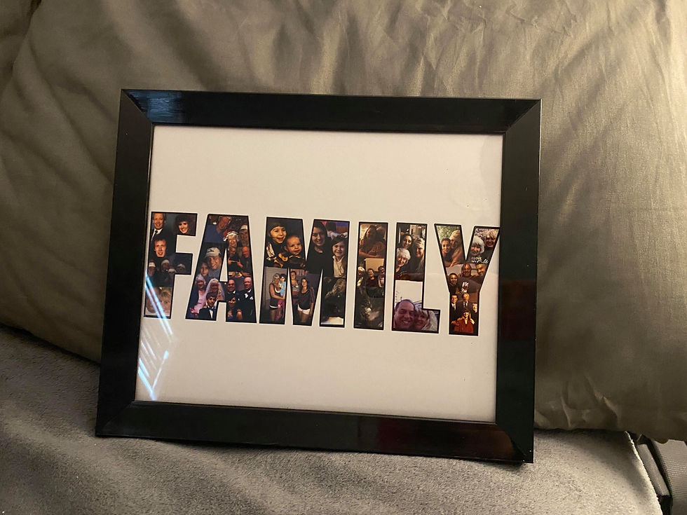 Thumbnail: Framed Custom Photo Collage
