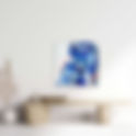 DIALOG | Blaue Portraits von Karin Döring | Originalkunstwerke