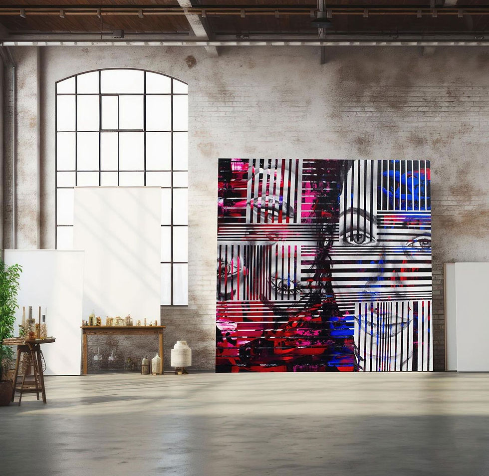 Kunstwerk ANSICHTTSACHE von Karin Döring. Kunstwerke korrekt bemaßen.