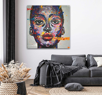 Rezension COLORED Kunstwerk von Karin Döring