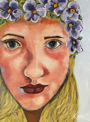 6_22Girl with Flowers 1