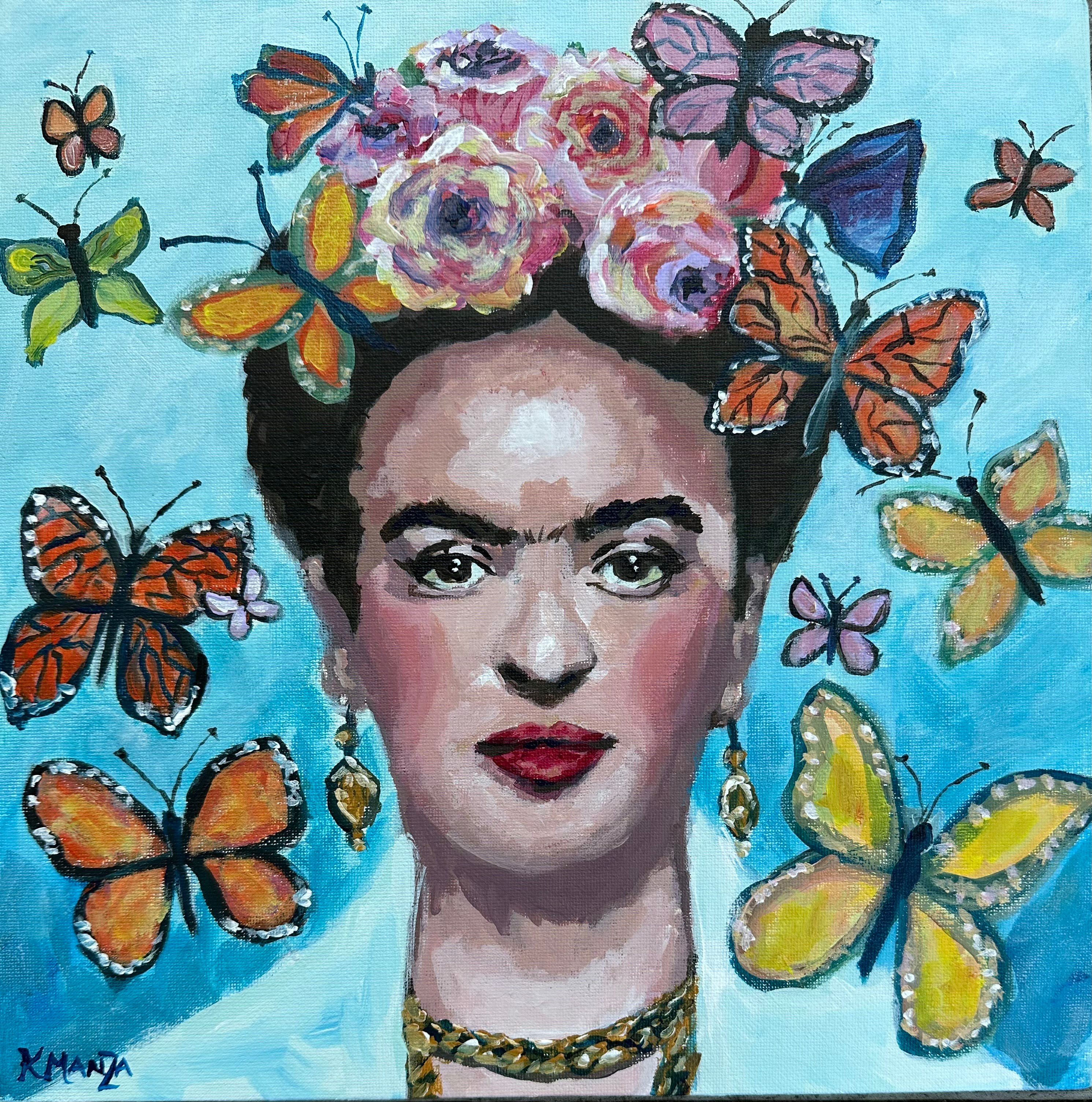 Frida in Flight — Original Painting