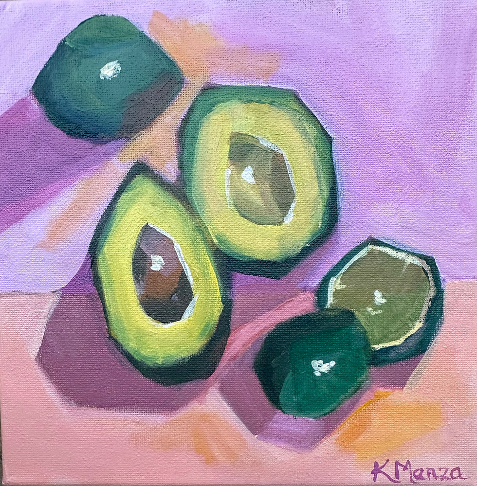 Making Guacamole Series #1 -- Original Painting
