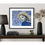 Thumbnail: Sailor Girl -- Original Painting framed in white wood