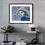 Thumbnail: Sailor Girl -- Original Painting framed in white wood