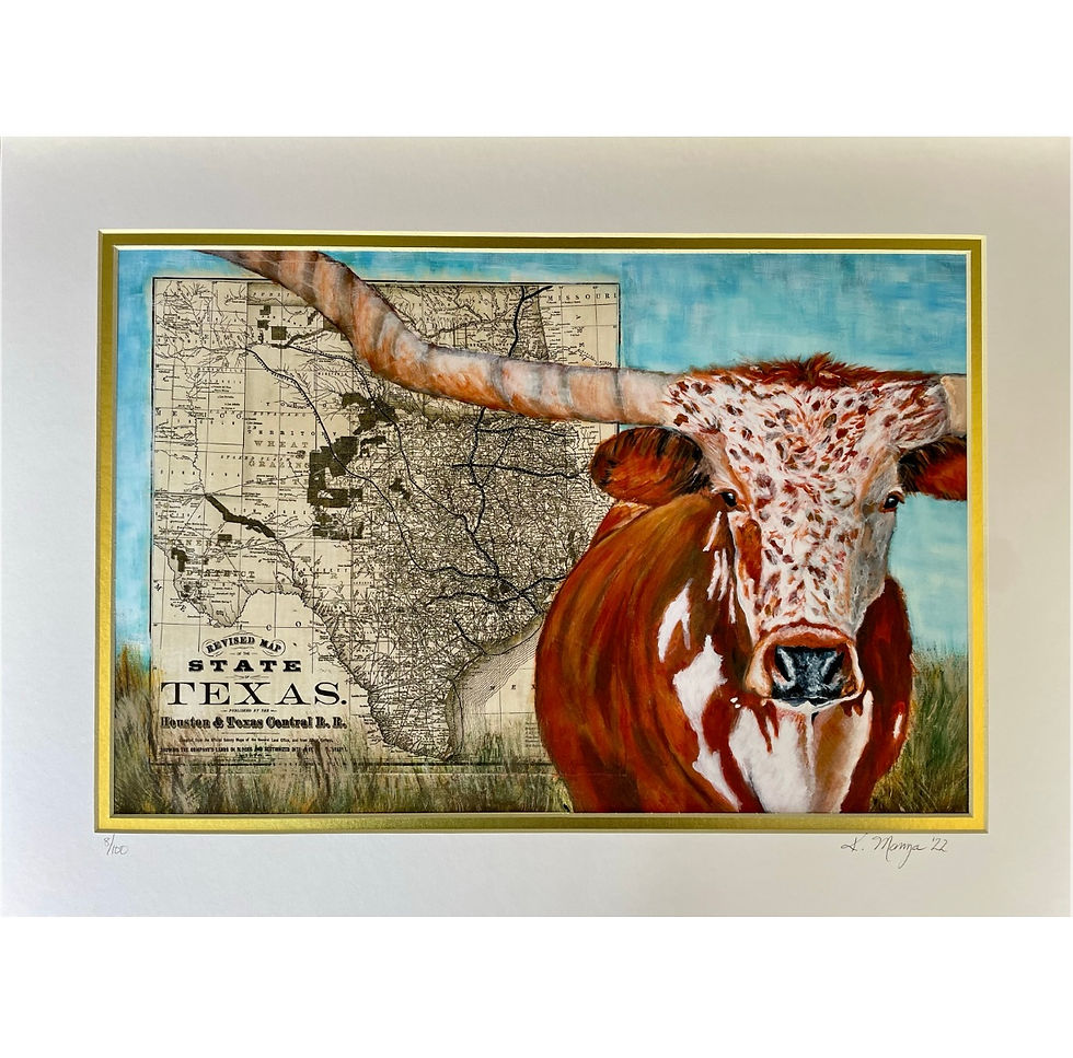Texas Forever - Limited Edition Giclee Print