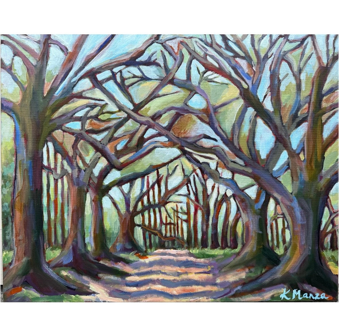Live Oak Pathway -- Original Art