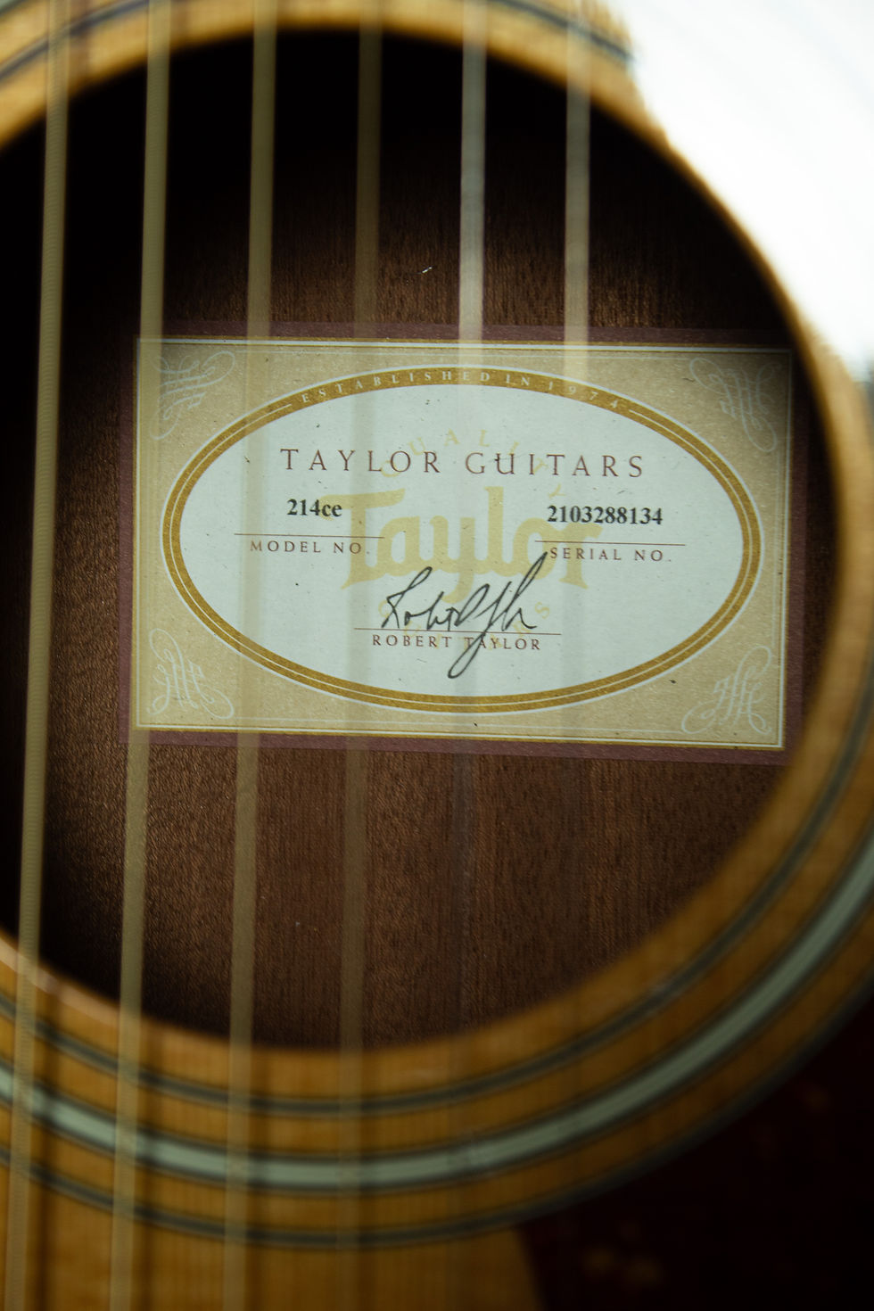 Miniatura: Violão Taylor 214 CE