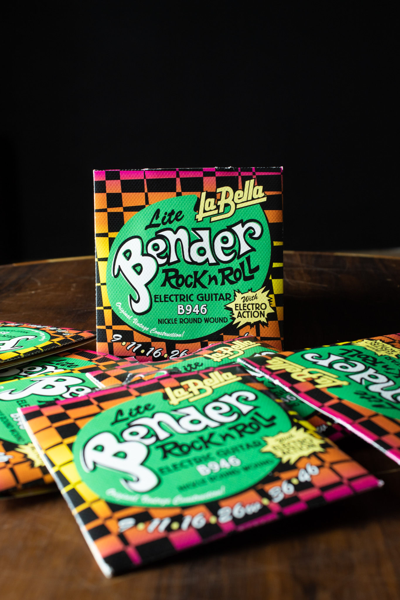 Encordoamento La Bella Bender Guitarra 0.9