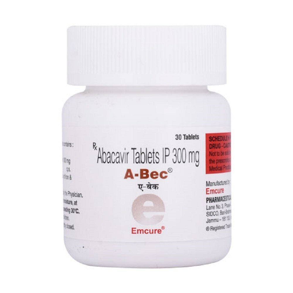A Bec 300mg Tablets belongs to a group of medicines called antiretrovirals