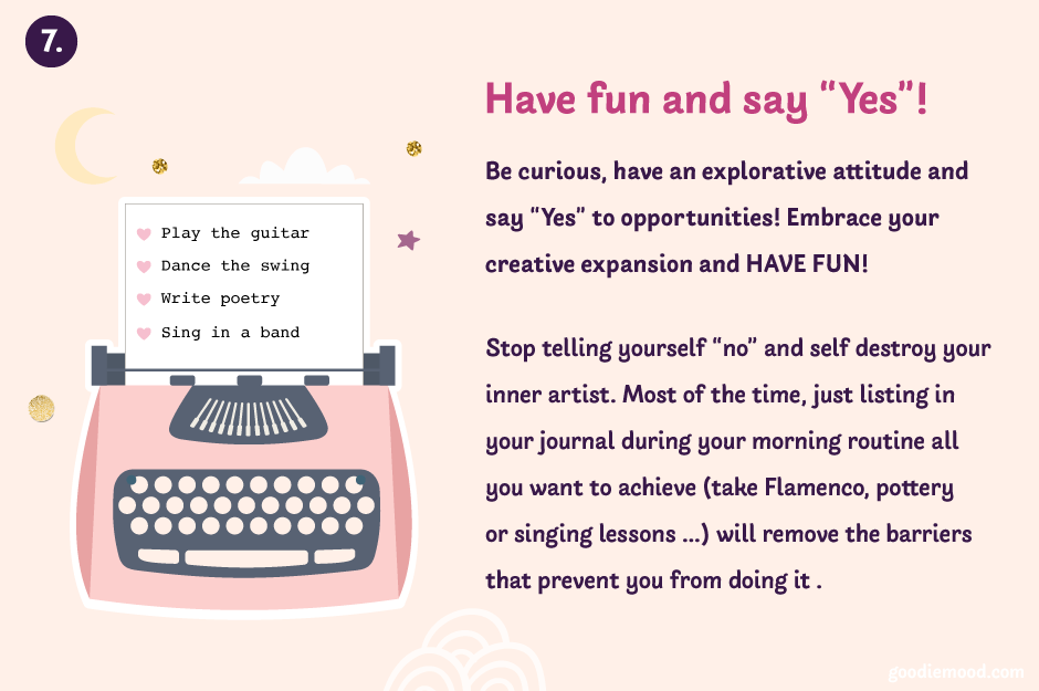 Summary of the book "The Artist's Way" by Julia Cameron, on Goodie Mood Blog