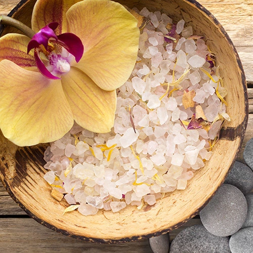 sea salt and orchid scent