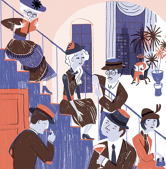 El cuarto del tragaluz - Laufer Ilustración