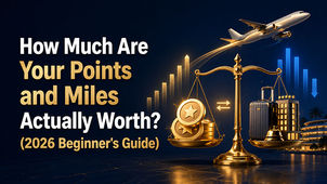 How Much Are Your Points and Miles Actually Worth? (2026 Beginner's Guide)