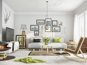 斯堪納維亞美學|客廳設計|創意與靈感