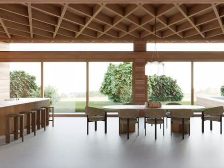 Hinterland House 探索自然基礎概念| Daniel Boddam Studio