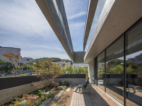 混凝土工坊 韓國恩平區 | Nature House