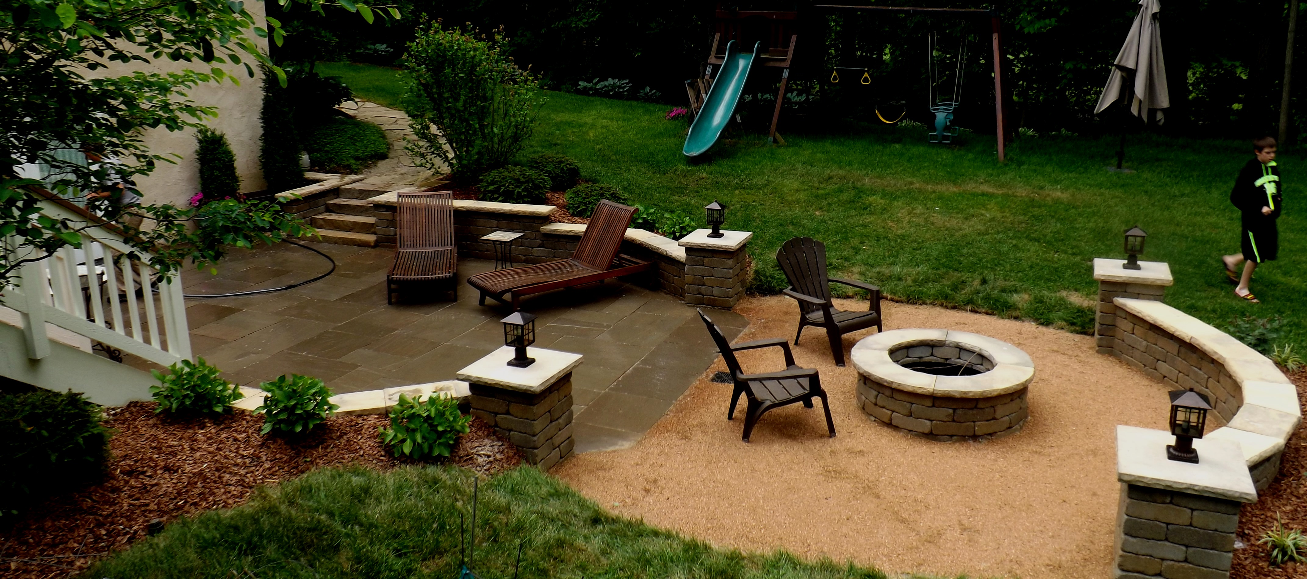 Patios / Walls / Lighting