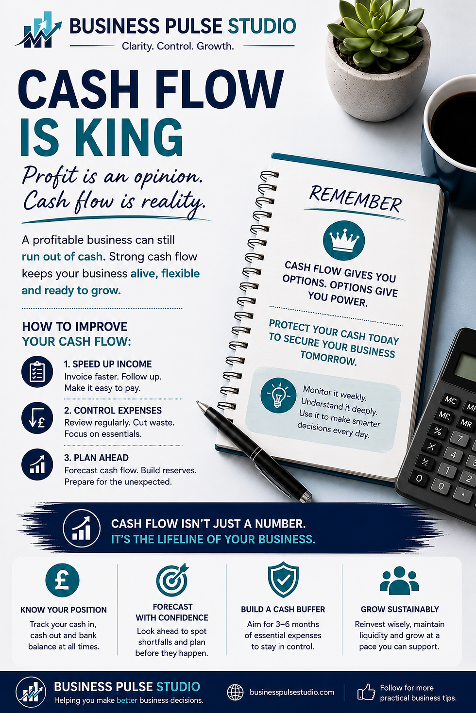 What Is Cash Flow? The Complete Guide to Cash Flow Management for Small Business Owners (2026)